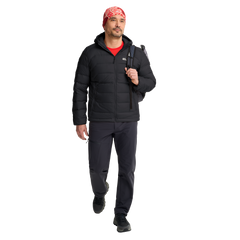 Wild Pass Down Hoody M RDS black – bongestore.com
