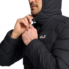Wild Pass Down Hoody M RDS black – bongestore.com