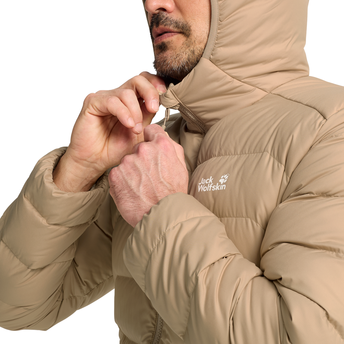 Wild Pass Down Hoody M RDS hazel wood – bongestore.com