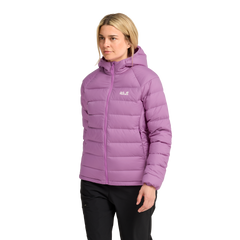 Wild Pass Down Hoody W RDS vivid orchid – bongestore.com