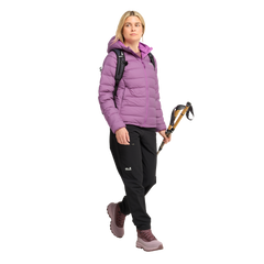 Wild Pass Down Hoody W RDS vivid orchid – bongestore.com