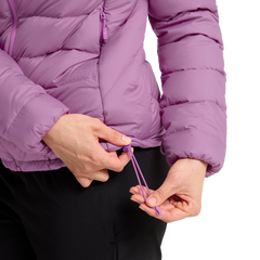 Wild Pass Down Hoody W RDS vivid orchid – bongestore.com