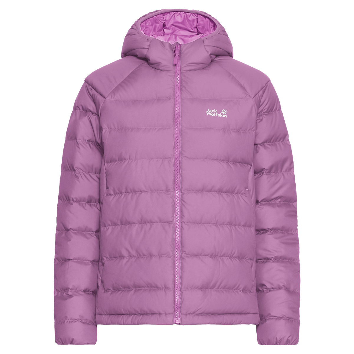 Wild Pass Down Hoody W RDS vivid orchid – bongestore.com