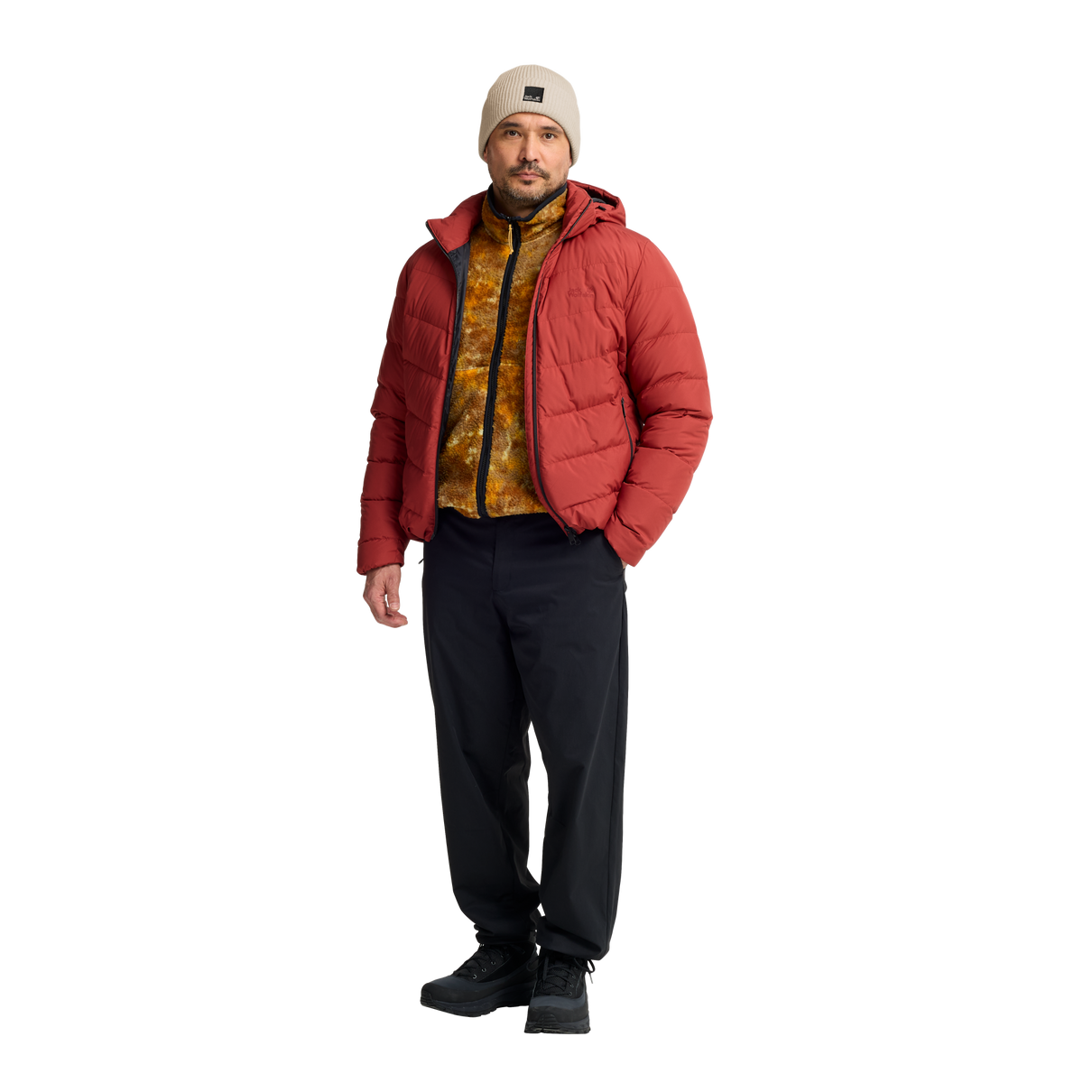 Pergamon Beanie oyster – bongestore.com