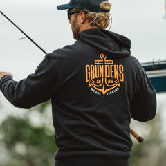 Grundéns Displacement DWR Hoodie Logo Anchor
