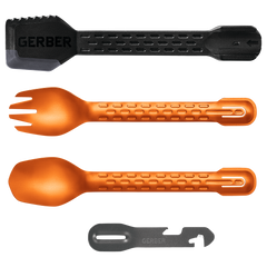 Gerber Compleat Utensil - retkiruokailuvälineet oranssi
