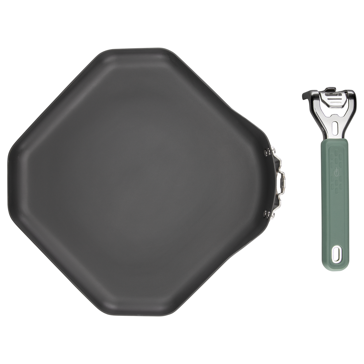 Gerber Compleat Griddle hiiliteräksinen retkipannu