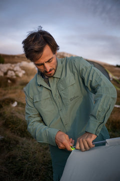 Jack Wolfskin Miesten Barrier tekninen paita