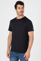 super.natural Essential miesten merinovillainen t-paita, Jet Black
