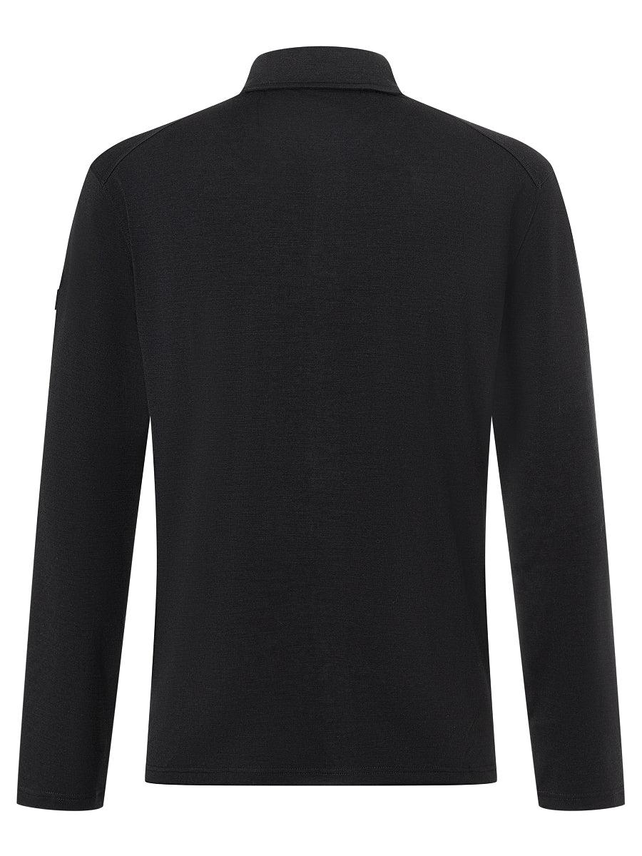 Miesten Adventure Shirt -paita, väri Jet Black – tuotekuva takaa