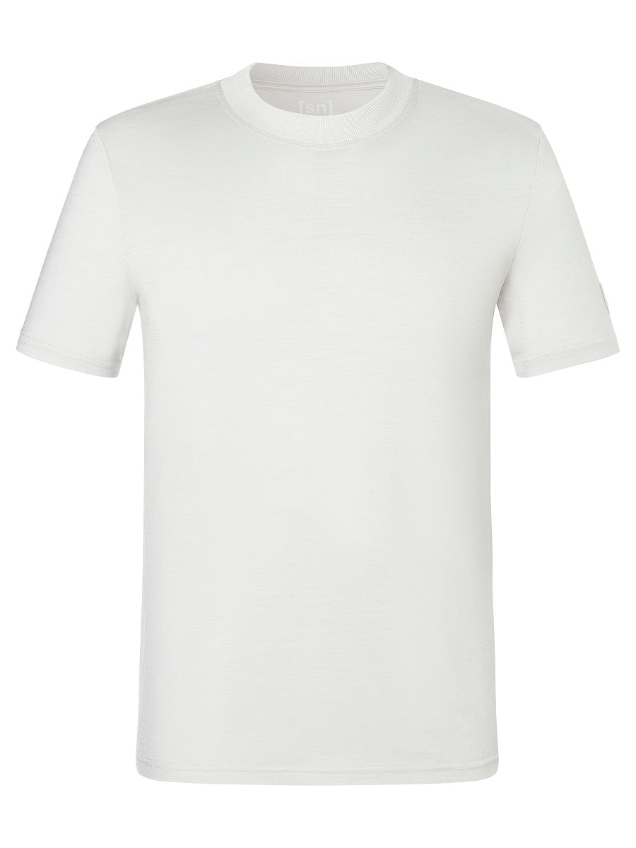 super.natural Casual Rib Bio J miesten merinovillainen t-paita