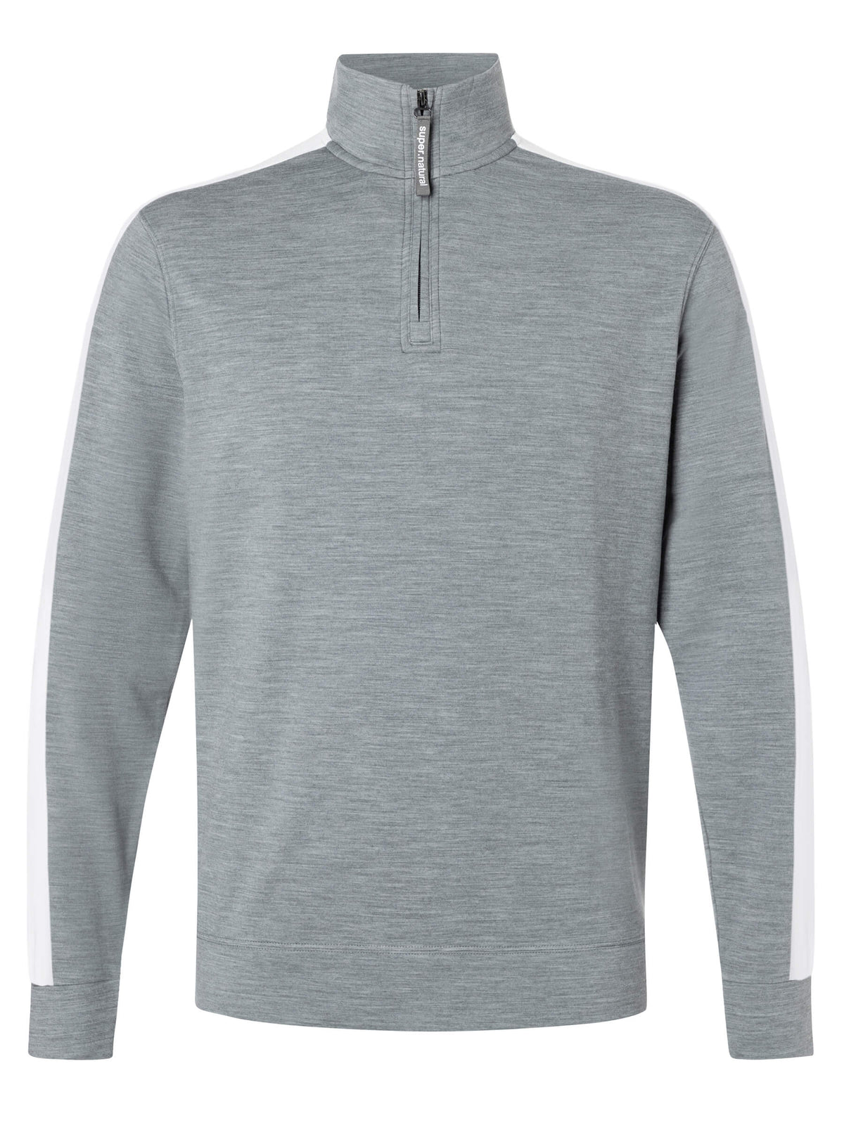 super.natural Colorado Zip Turtleneck miesten merinopaita