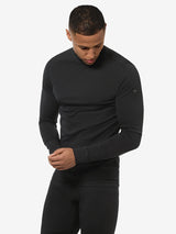 super.natural Lux Base miesten merinovillainen kerrastopaita