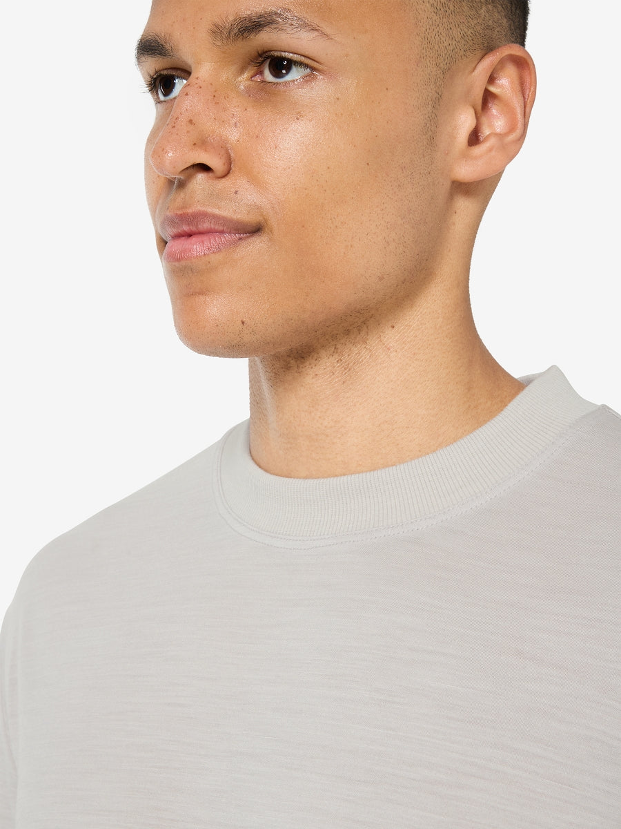 super.natural Casual Rib Bio J miesten pitkähihainen merinopaita