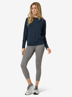 super.natural Kula Sweater naisten pitkähihainen merinopaita