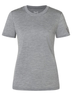 super.natural Casual Rib Bio J naisten merinovillainen t-paita