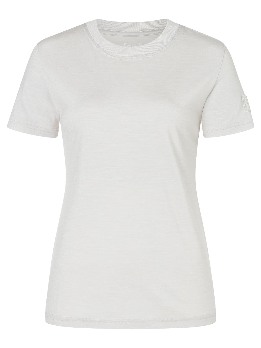 super.natural Casual Rib Bio J naisten merinovillainen t-paita