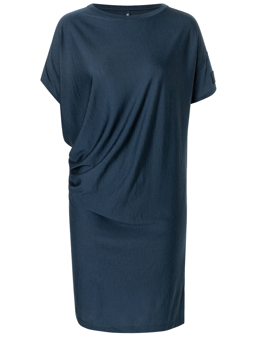 super.natural Yoga Loose Bio J naisten merinovillainen mekko, Blueberry