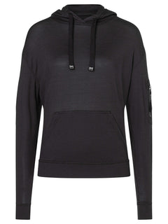 super.natural Air Hoodie naisten kevyt merinovillainen huppari